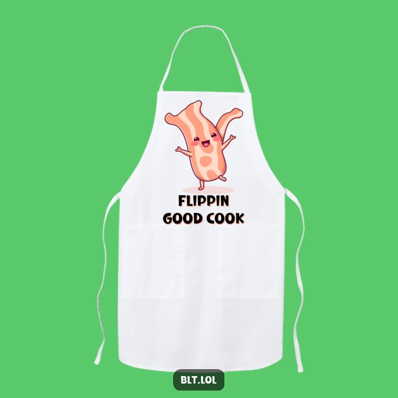 Funny Bacon Cartwheel Apron: Cook with Cheer and Protection