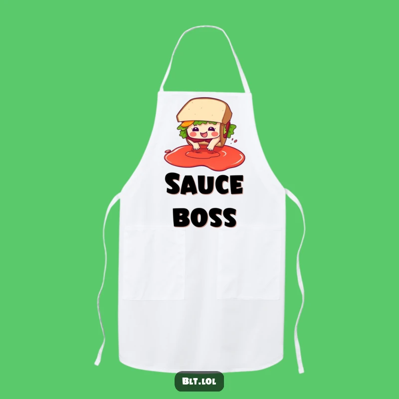 Funny BLT Sandwich Sauce Dive Chef Apron - Kitchen Humor Gift