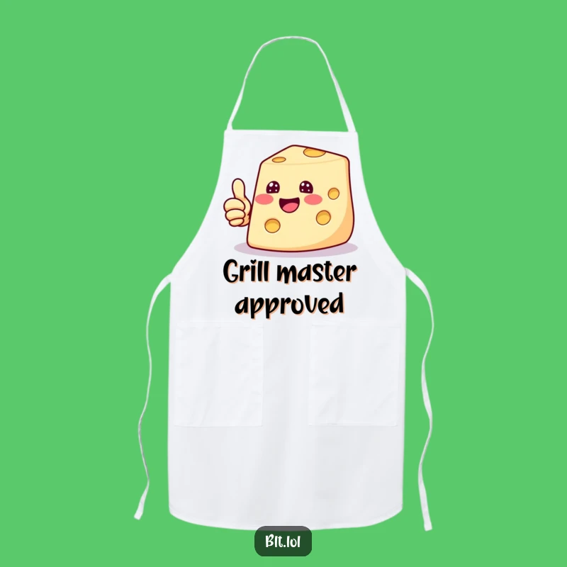 Funny Cheesy Thumbs Up Apron - Kitchen Partner with a Smile
