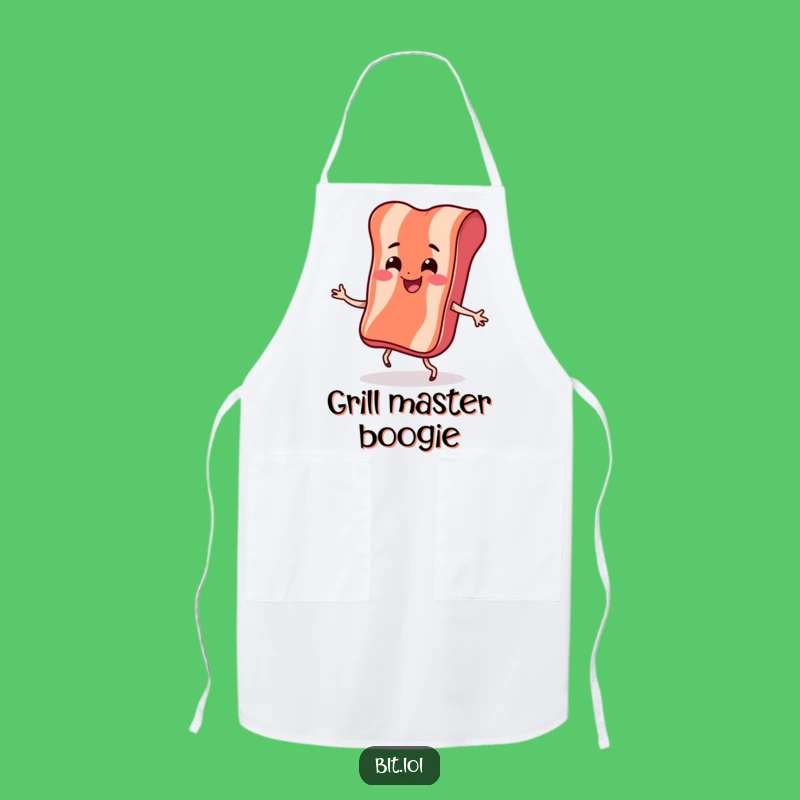 Funny Bacon Dance Apron: Kitchen Fun with Breakfast Humor, Perfect Funny Gift!