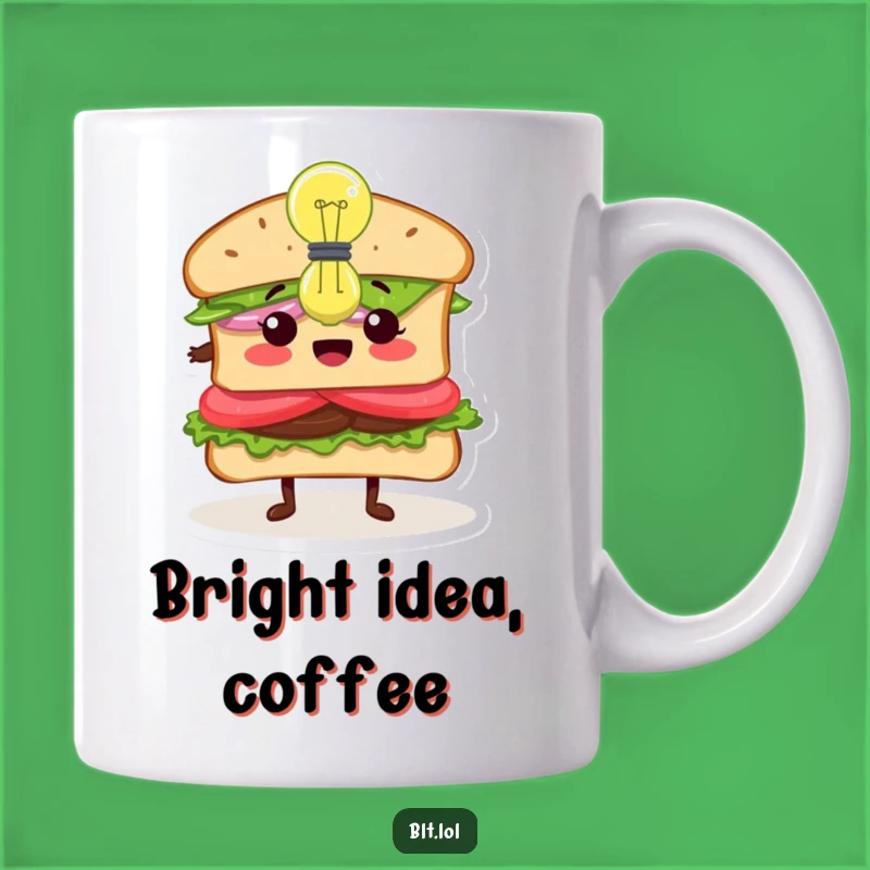 Funny Inspired BLT Sandwich Mug - Brilliant Gift for Creative Minds