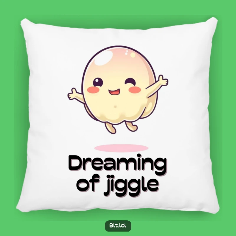 Funny Wobbly Jelly Bouncing Pillow: Cuddle Up with Dessert Fun!