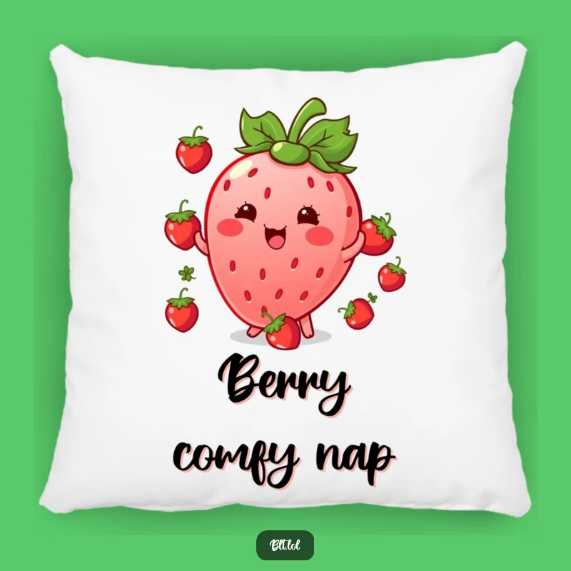 Funny Kawaii Strawberry Juggling Pillow: Cuddle Up With Fruity Charm