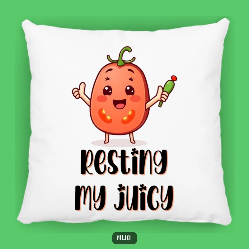 Funny Tomato Pickle Pillow: Comfy Cuddles with Veggie Cheer, Ideal Funny Gift!