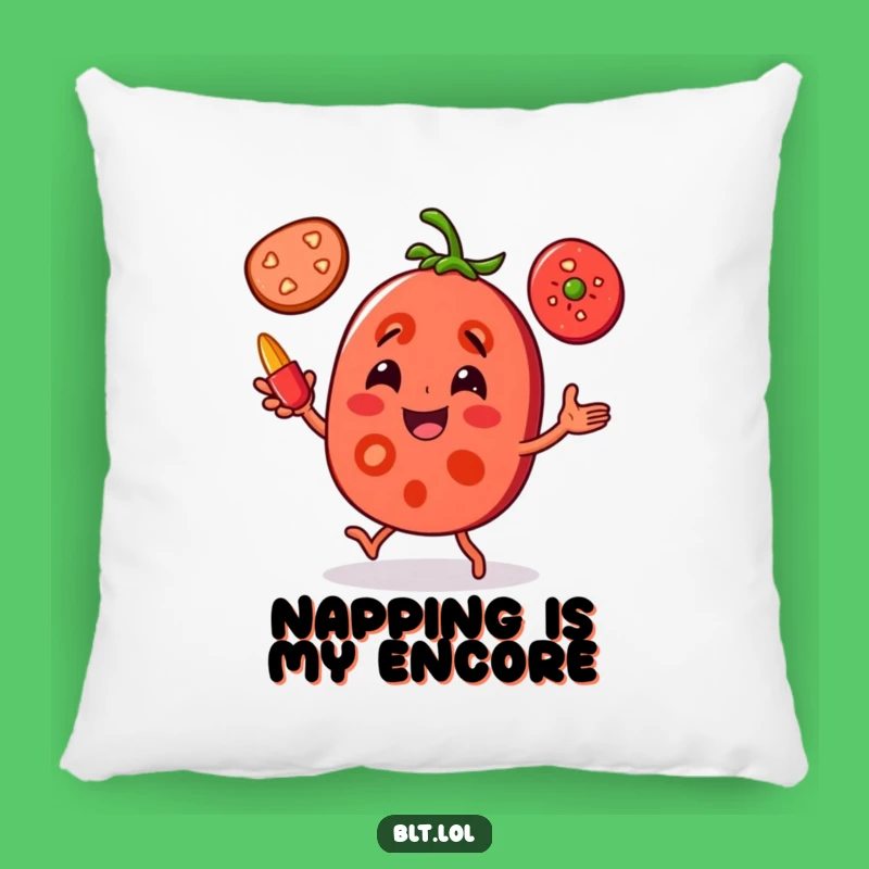Funny Tomato Juggling Pillow - Cozy & Comical Accent, Ideal Humorous Gift
