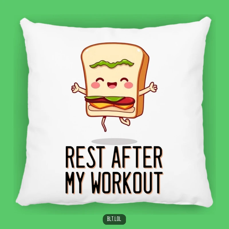 Comfy Funny BLT Sandwich Jumping Rope Pillow: Add Whimsical Comfort and Hilarious Charm to Your Space
