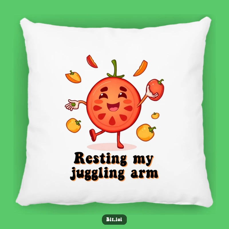Soft Funny Tomato Pillow: Cuddle Up with Culinary Whimsy