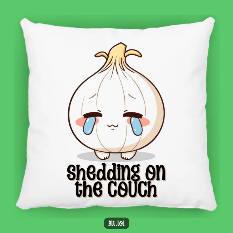 Funny Crying Onion Pillow: Comfy & Shy Decor Gift