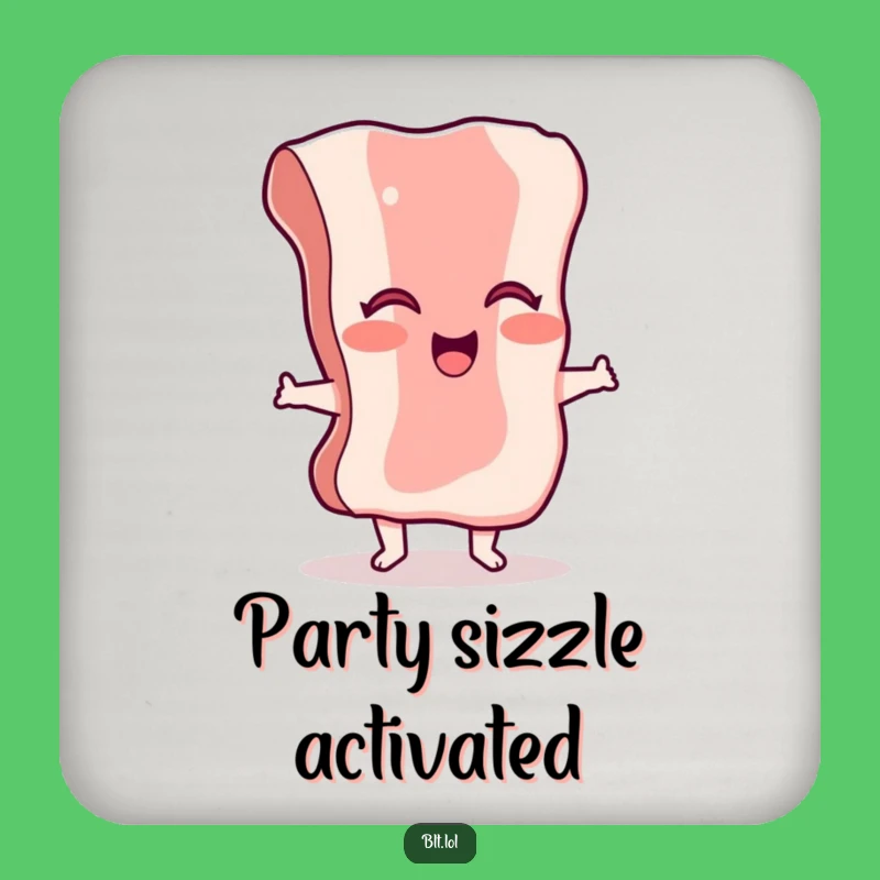 Funny Bacon Coasters: Keep Surfaces Safe with Sizzling Style