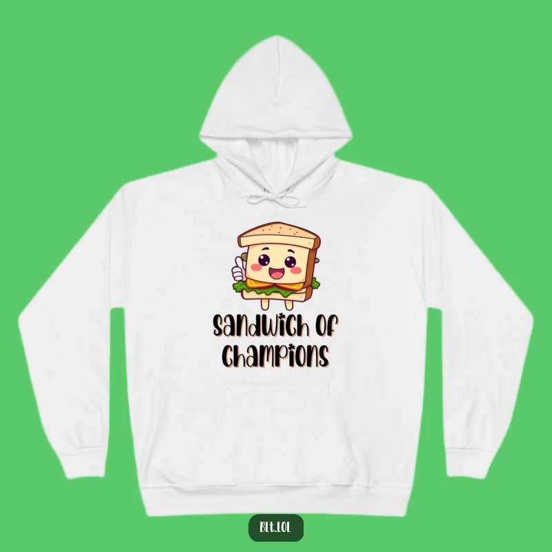 Funny BLT Sandwich Hoodie: Cozy Up with Foodie Vibes, Perfect Funny Gift!