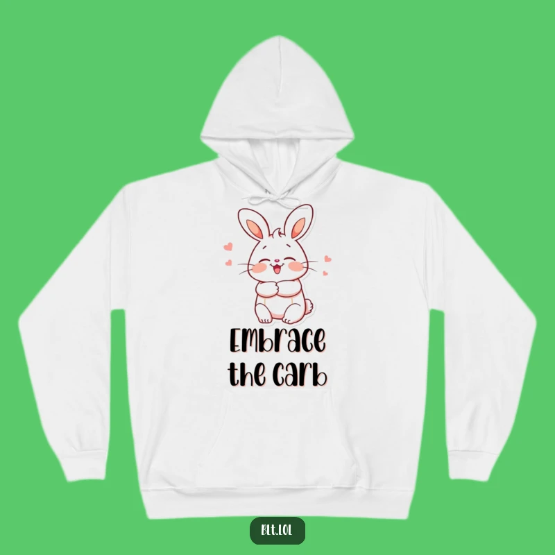 Funny Bun Hugging Hoodie: Cozy Up with Baked Goodie Comfort!