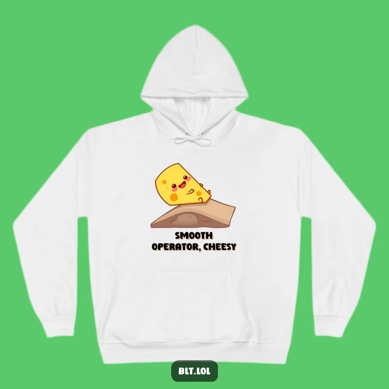Funny Cheese Ramp Slide Hoodie: Cozy Comfort with Cheesy Humor for Gift Giving