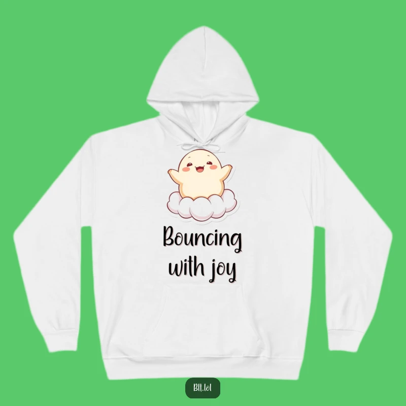 Funny Kawaii Dumpling Cloud Hoodie: Cozy Comfort for Dreamy Days