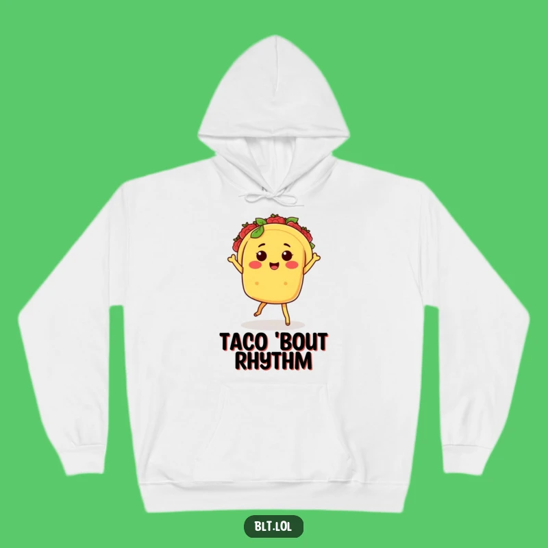 Funny Kawaii Taco Salsa Dancer Hoodie: Cozy and Hilarious Gift for Fiesta Fans