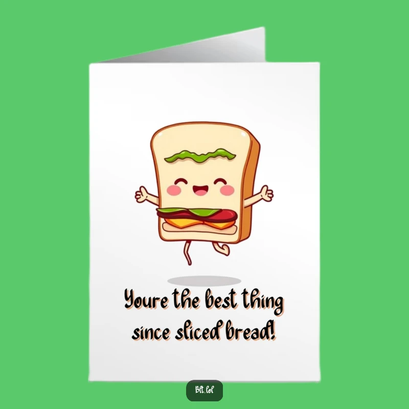 Free Printable BLT Sandwich Congratulations Card: Funny Jumping Rope Downloadable