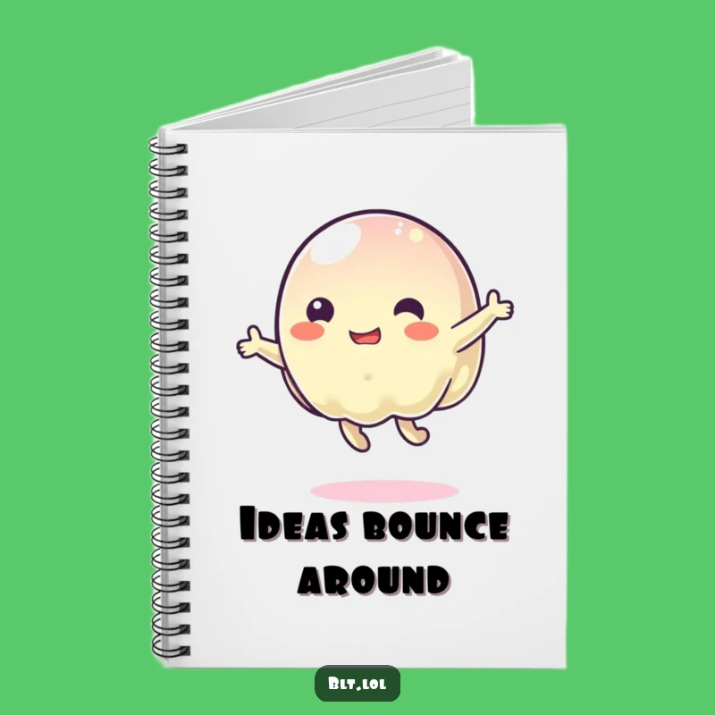 Funny Wobbly Jelly Bouncing Notebook: Jot Down Your Bouncy Ideas!