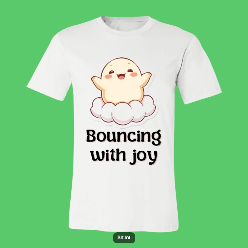 Funny Kawaii Dumpling Cloud T-Shirt: Wear Your Happiness in Style