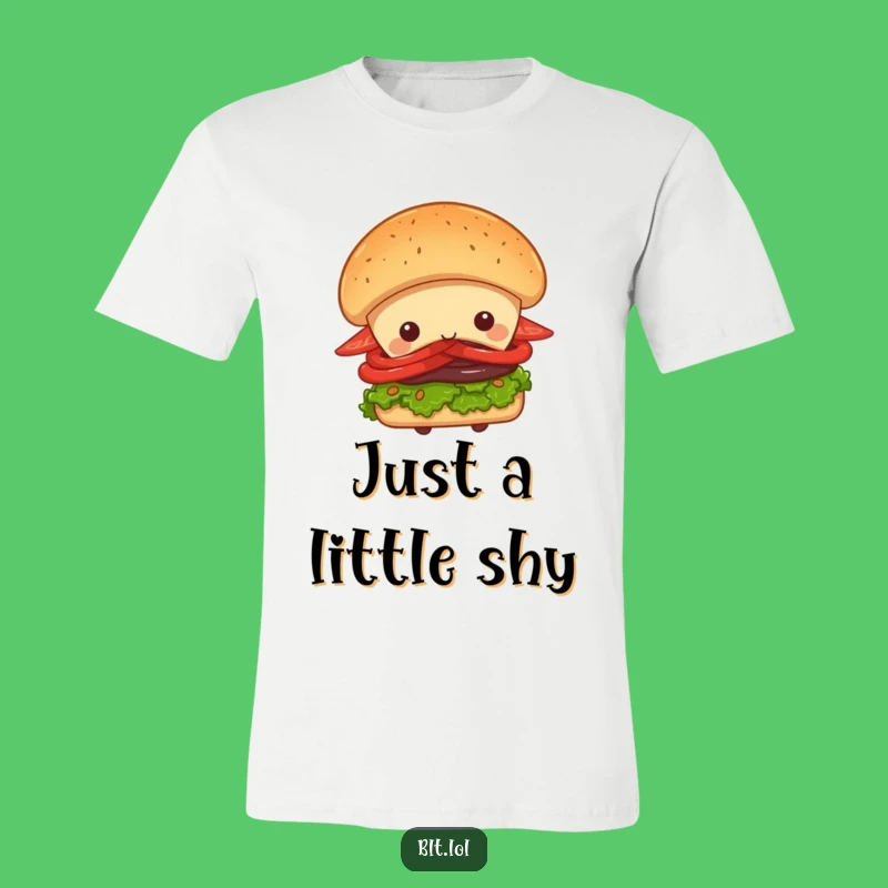 Funny Peek-a-Boo BLT Sandwich T-Shirt - Whimsical Apparel with a Surprise