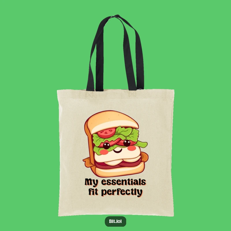 Funny BLT Sandwich Tote Bag: Carry Your Laughs in Style